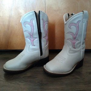 Baby Girls Western Boots, VB1030 (Size 050)